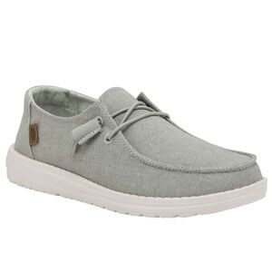 Hey Dude WENDY Chambray -Light Grey Size 9